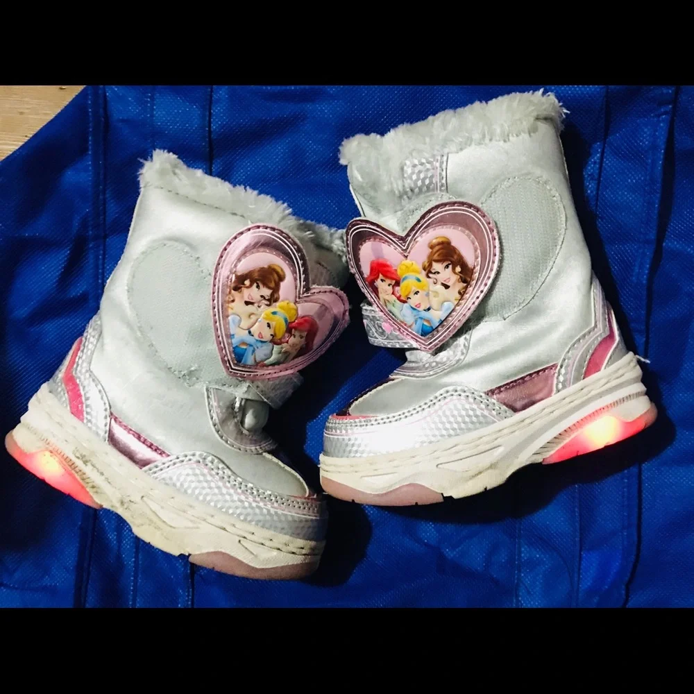 Toddler Girl Disney Princess Snowboots